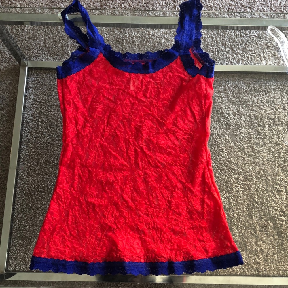 🖤 HANKY PANKY SPANDEX LACE CAMISOLE - Picture 6 of 7